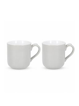 London Pottery - Farmhouse Mug, Cobalt Blue, 250Ml (Grey), Set Of 2