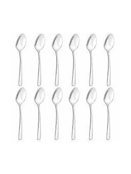 Culinex by thinKitchen - 18/8 Stainless Steel 6.3" Tea Spoon Set Of 12 For Dining Table
