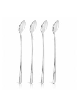 Culinex by thinKitchen - 18/8 Stainless Steel 8.7" Long Handle Ice Tea Spoon Set Of 4