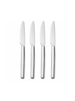 Culinex by thinKitchen - Stainless Steel 8.5" Knife Set Of 4 For Dining Table, Kitchen