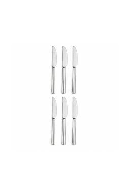 Culinex by thinKitchen - Stainless Steel 8.5" Knife Set Of 6 For Dining Table, Kitchen