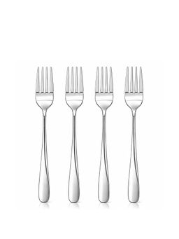 Culinex by thinKitchen - 18/8 Stainless Steel 8.3" Table Fork Set Of 4 For Dining Table, Home, Kitchen