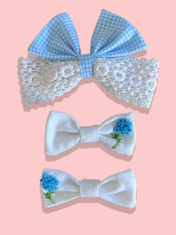 Ambar - Iris Bow Alligator & Tictac Pin Set
