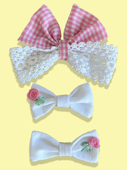 Ambar - Magnolia Bow Alligator & Tictac Pin Set