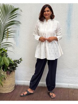Chidiyaa - Piyali Block Printed Cotton Kurti