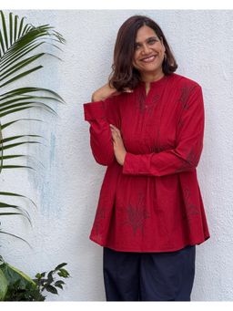 Chidiyaa - Zebaish Block Printed Cotton Kurti