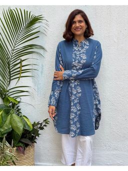 Chidiyaa - Nandini Block Printed Cotton Kurti