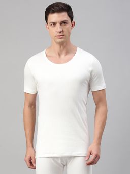Van Heusen - White Solid Thermal