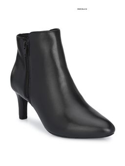 Delize - Womens Black Heel Ankle Boots