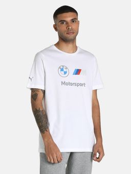 Puma - BMW M Motorsport ESS LOGO Men White T-Shirt
