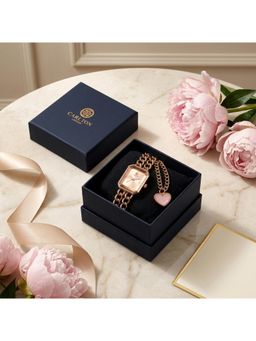 Carlton London - Women Victoria Watch & Heart Charm - CLPLG145 (M)