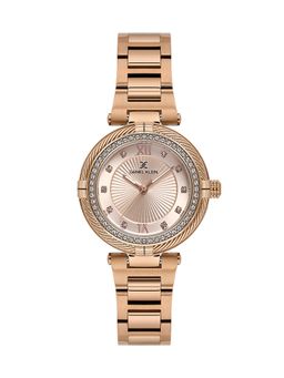 Daniel Klein - Women Rose Gold Dial Analog Watch - DK.1.14295-5 (M)