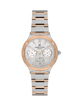 Daniel Klein - Women Silver Dial Multifunction Analog Watch - DK.1.14302-6 (M)