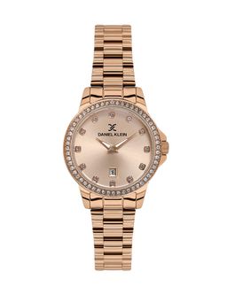 Daniel Klein - Women Rose Gold Dial Analog Watch - DK.1.14316-5 (M)