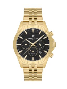 Daniel Klein - Men Black Dial Chronograph Analog Watch - DK.1.14345-4 (M)