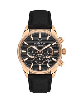 Daniel Klein - Men Black Dial Stylish Analog Watch - DK.6.14444-5 (M)