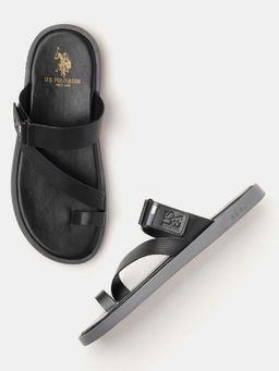 U.S. POLO ASSN. - JAVI Men Slippers - Black