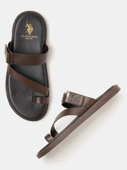 U.S. POLO ASSN. - JAVI Men Slippers - Brown