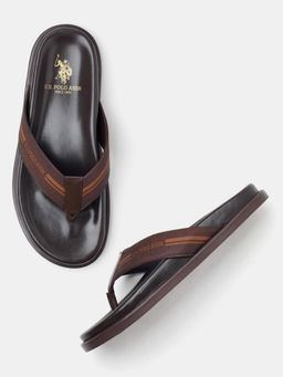 U.S. POLO ASSN. - PAUL Men Slippers - Brown