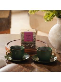 Pure Home + Living - PHL X Newby Assam Multi-Color Tea Cup & Saucer Set