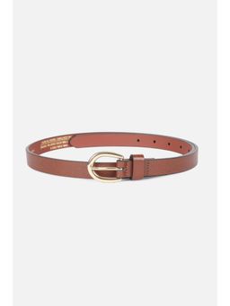 Van Heusen - Women Brown Textured Casual Belt