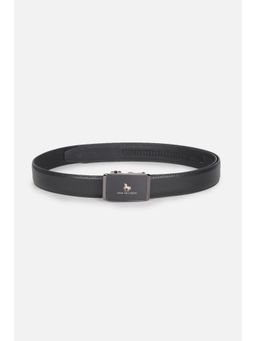 Van Heusen - Men Black Textured Formal Belt