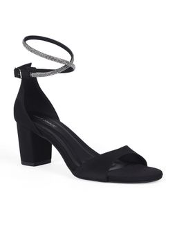 CAMLEE COMFORT - Women Black Sandal Heels