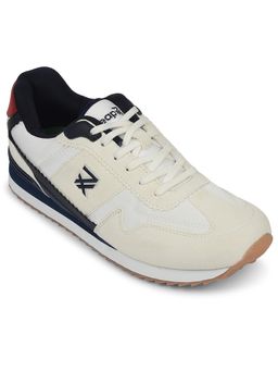 LIBERTY - Men White Casual Lacing Sneakers