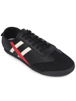 LIBERTY - Men Black Casual Lacing Sneakers