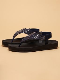 ERIDANI - Women Navy Blue Sandals