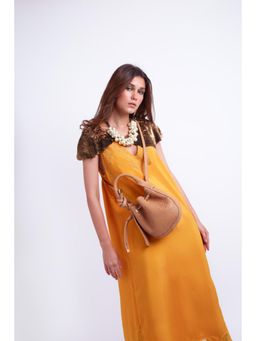 ODDCAT - Tan New Zealand Leather Hobo Crossbody Bag