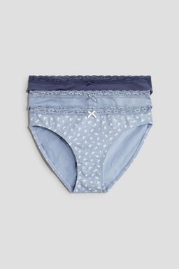 H&M - Girls 3-Pack Cotton Briefs