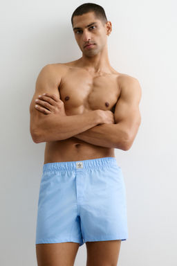 H&M - Men 2-Pack Woven Cotton Sateen Boxer Shorts