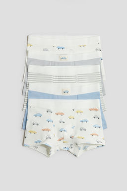 H&M - Boys 5-Pack Cotton Trunks