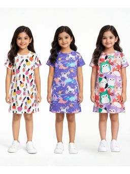 ANTHRILO - Nail Paint,Unicorn Planet And Squishy Nightdress (Pack of 3)