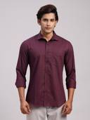Burgundy color option, Currently selected