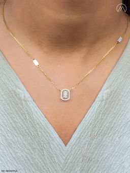 Maiora Diamonds - White Gold 14K 0.19 Ct Lab-Grown Diamonds Necklace