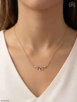 Maiora Diamonds - 18K White Gold 0.21 Ct Lab-Grown Diamond Pendant Necklace