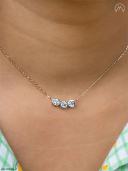 Maiora Diamonds - 14K Dual-Tone Gold 0.90 Ct Lab-Grown Diamond Pendant Necklace