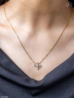 Maiora Diamonds - 14K White Gold 0.30 Ct Lab-Grown Diamond Pendant Necklace