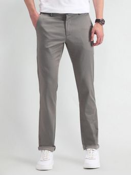 Arrow Sports - Solid Grey Acrylic Trousers