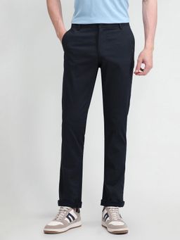 Arrow Sports - Solid Blue Acrylic Trousers