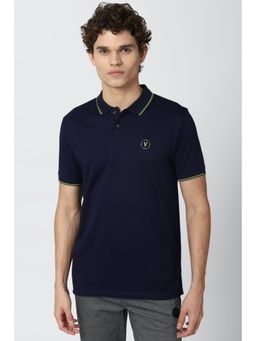 Van Heusen - Navy Blue Polo T-shirt
