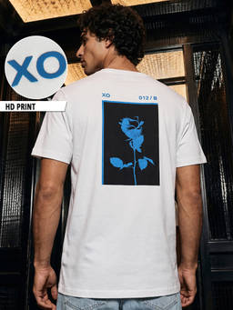 Bewakoof - Mens White Another Version Of Chaos Graphic T-Shirt