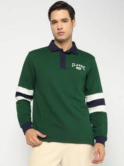 GAP - Mens Green Logo Polo T-Shirt