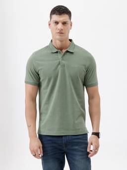 Crocodile - Infinite Monogram Printed Polo T-Shirt