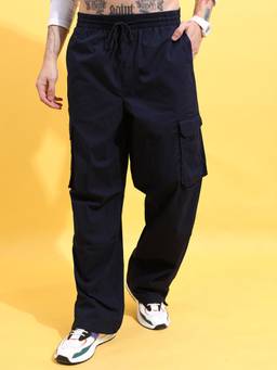 HIGHLANDER - Men Cotton Drop Relax Baggy Fit Cargo