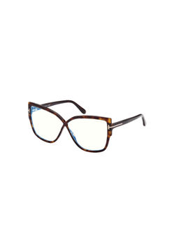 Tom Ford Eyewear - Acetate Brown Transparent Eyeglass Frame - FT5828-B 60 052