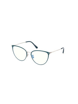Tom Ford Eyewear - Metal Green Transparent Eyeglass Frame - FT5840-B 56 087
