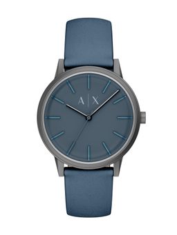 ARMANI EXCHANGE - Blue Gunmetal Toned Men Quartz Watch (AX2767) (M)